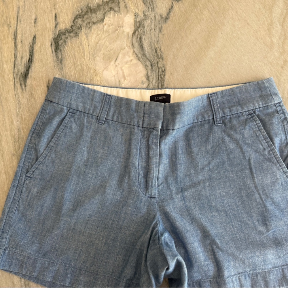J. Crew Blue Bermuda Shorts Casual Denim Style